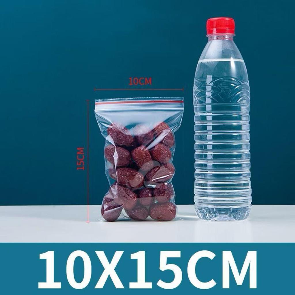 Thickened Transparent Self-Sealing PE Storage Bag for Jewelry