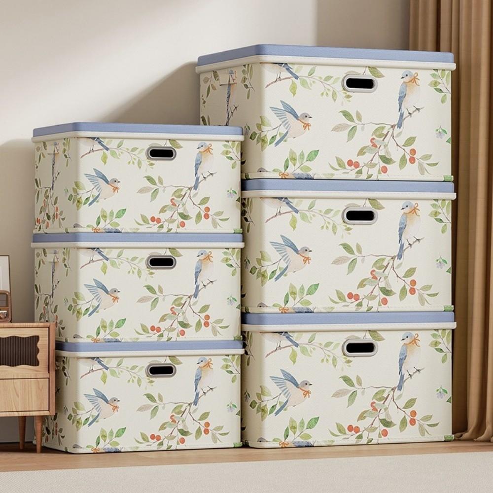 Folding Clothes Quilts Storage Box Oxford Fabric Sundries Organizer Car Storage Container  Toys