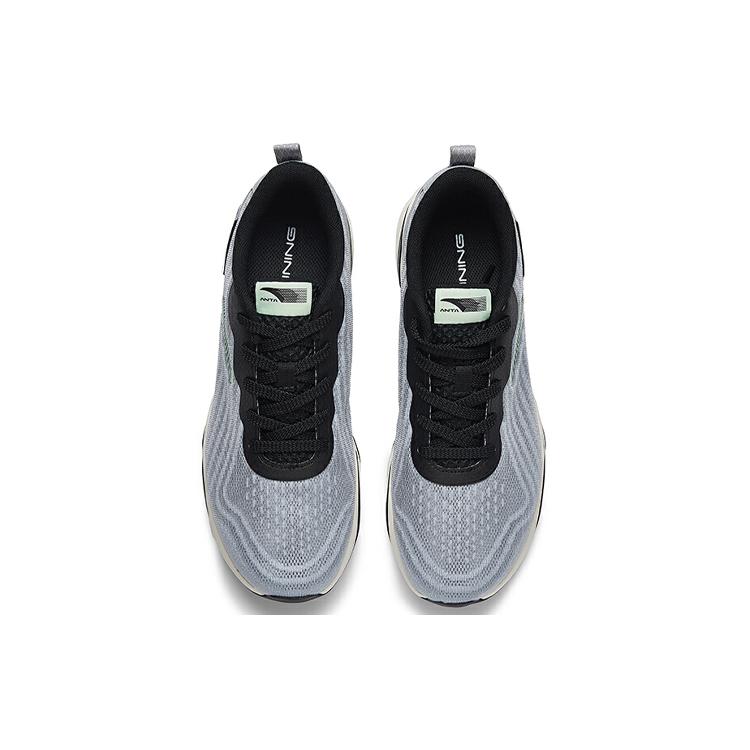 Anta Comfortable Cushioning Low top Running Shoes Men's Gray Black 112025515-4