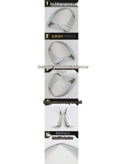 RX5MAX Rear Wind Blade & Bumper Decorative Trim Panel