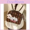 Pu Cartoon Dog Backpack For Women And Men With Padded Shoulder Straps For Casual Daily Use