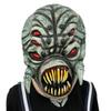 Halloween Demon Monster Mask 3 Eyes Fangs Full Head Cosplay Party Prop Film Makeup