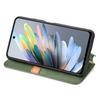 For Motorola Moto G15 4G Case Rhombus Imprint PU Leather Wallet Phone Cover