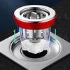Shower Floor Drain Core Backflow Preventer Waste Water Drainer Anti-Odor Plugs