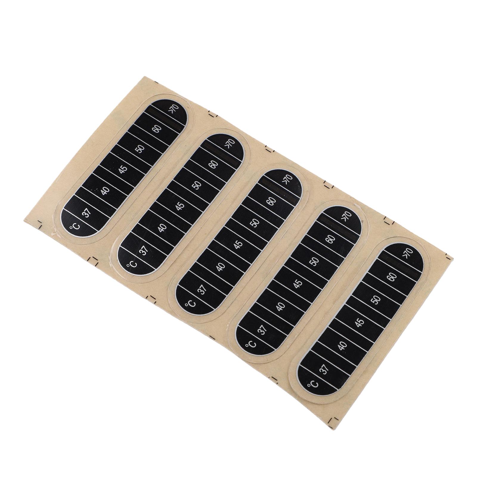 Hygrometers Thermometeraufkleber Business Industrial Aufkleber Farbwechsel 0-70 ℃ Kocherflüssigkeit 0-70℃ Kettle Liquid