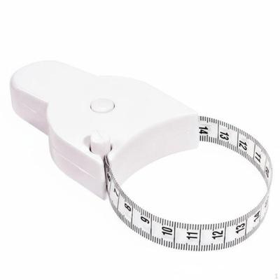 Retractable Body Tape Measure Push-Button Retraction Circumference Ruler