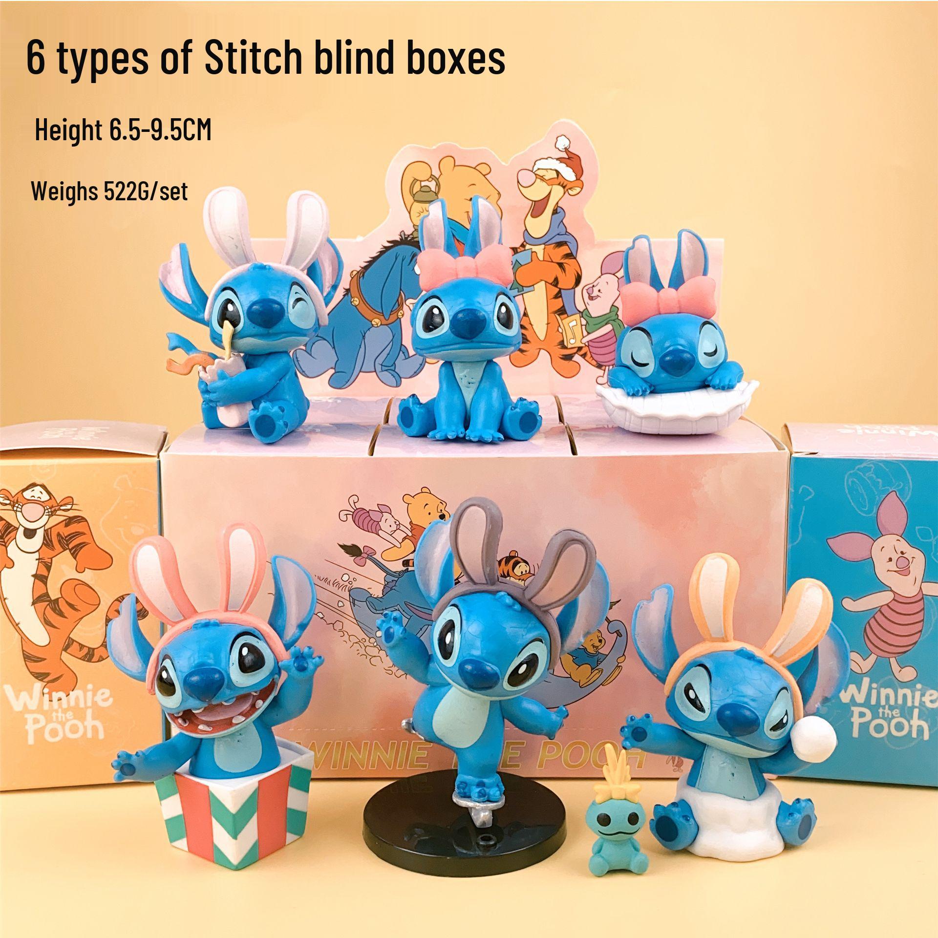 

Фигурка Stitch Goofy Diary Blind Box: Модная игрушка и настольное украшение в подарок