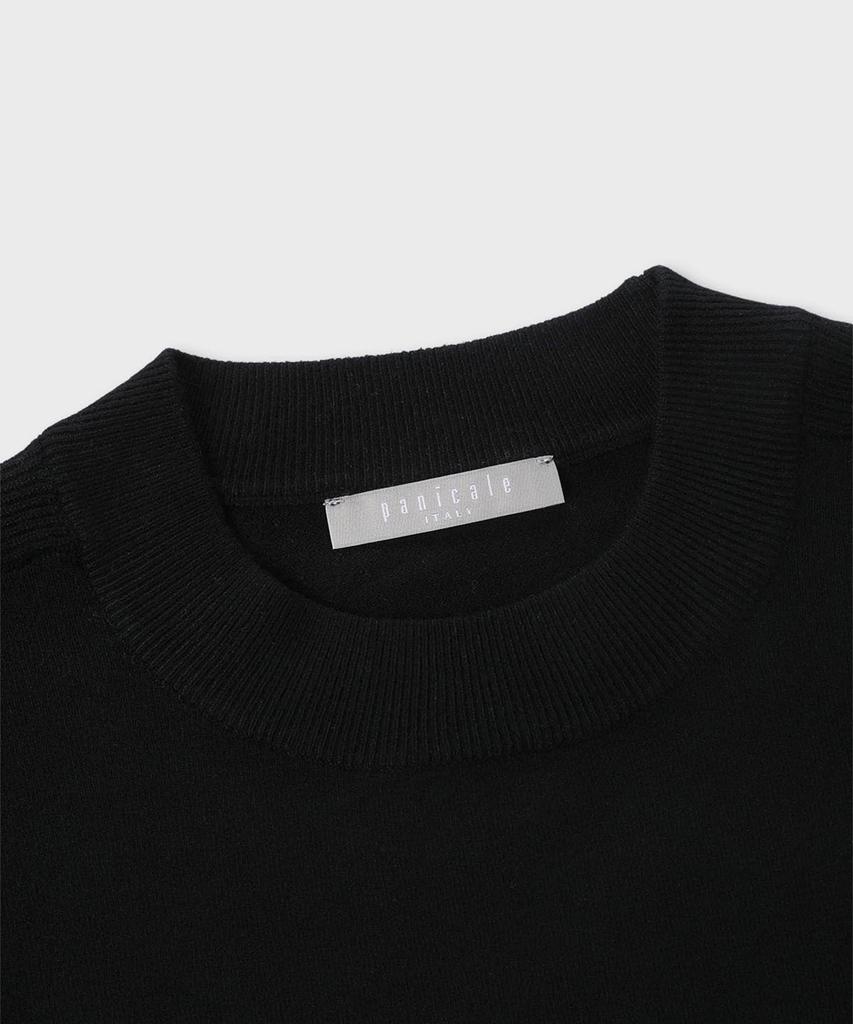 PANICALE Slim Fit Cutout Crew Neck Knit 2 Colors