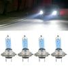 2Pcs Car Auto Lamps Xenon Lamp Super Bright Halogen Headlight Super LED Bulbs White 12V H1 H4 H7 Headlamps Kit 100W 6000K Amagi