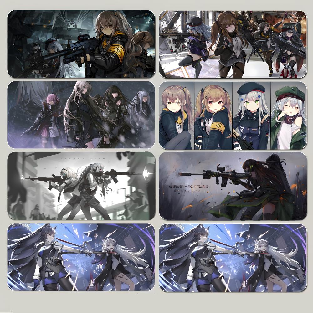 Game Tactical GGirls Frontline Mouse Pad Large Gaming Mousepad With Thick Stitched Edge NonSlip Desk Mat