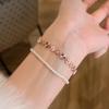 Bracciale Gioiello Floreale alla Moda con Zirconia Cubica per Donna Regalo