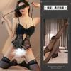 Sexy Lingerie Clothes Small Breasts Open Crotch Women's Uniform Temptation Pajamas Passion Plus Size Suit