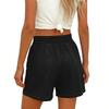 Women's Summer Fashion Color Pocket Stretch High Waist Comfortable Casual Shorts