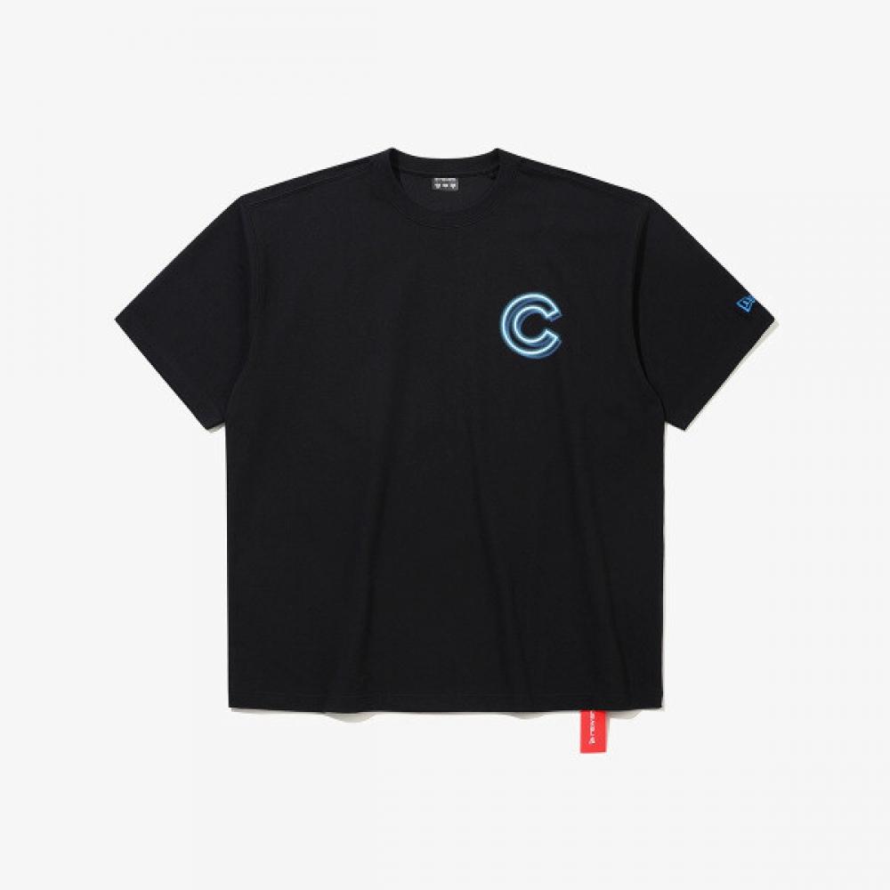 New Era Chicago Cubs World Series Neon T shirT Black 15147509 blacks/XL