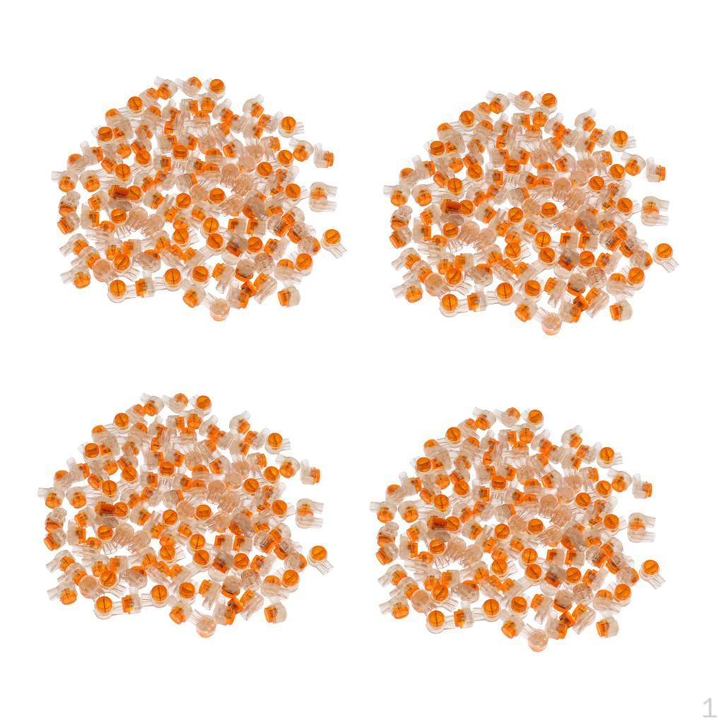 

Joints Connector 2-Port Network Wire Connectors, 800 Pieces, Yellow