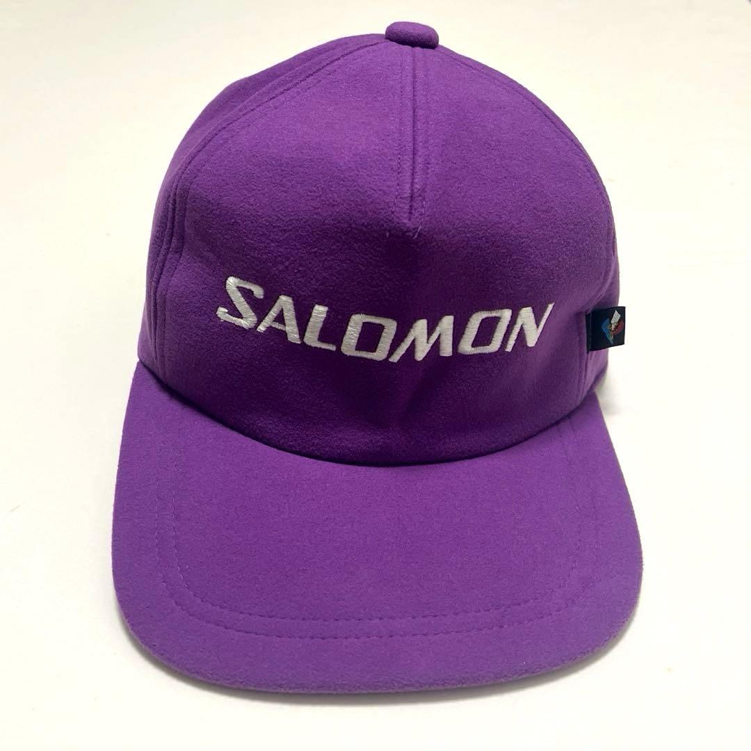 

[USED] Vintage 90s SALOMON Ear Flap Cap, Made in Japan