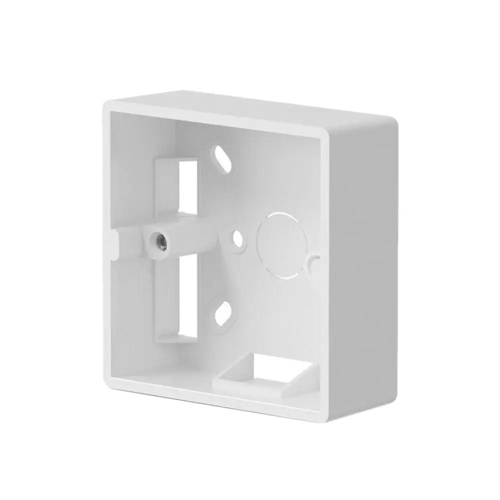 PVC Home Improvement On-Wall Mount Switch Box 86 Type Wall Surface Junction Box External Mounting Box