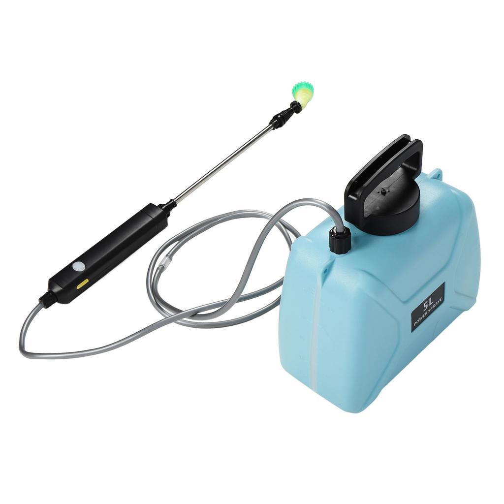 5L Electric Water Sprayer Large Capacity Time Saving Portable Plant Sprayer with Adjustable Spray Nozzle for Farm Garden Yard