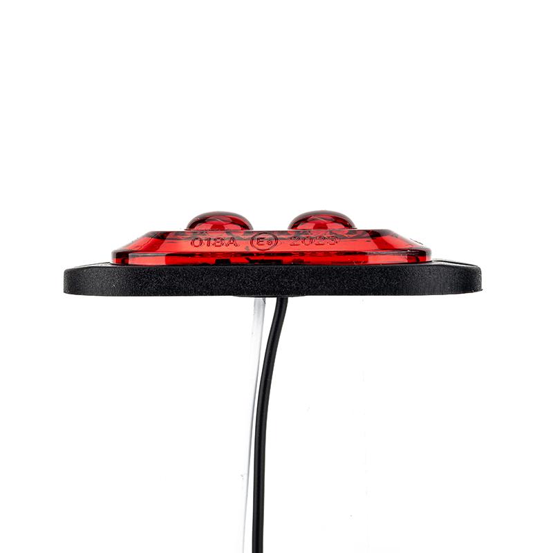 12V 24V Truck Led Side Marker Light Car Trailer Dot E8 Mark Reflector Van Clearance Lamp For Lorry Rv Bus Boat