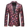 Men's Suit Large Size Suit Single West Slim Fit Fashion One Button