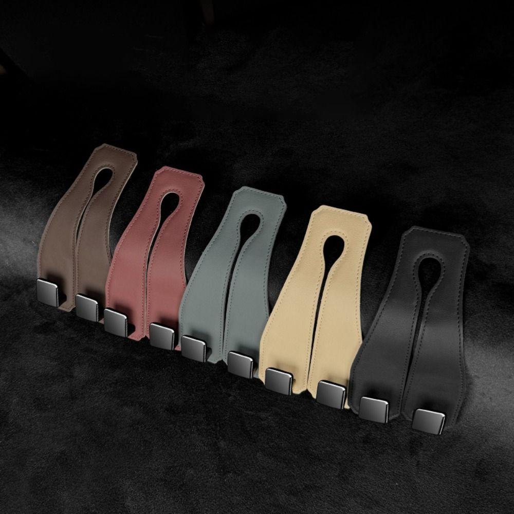 

Solid Color Seat Back Hook Sturdy Car Tools New Metal Hook Vehicle чорний