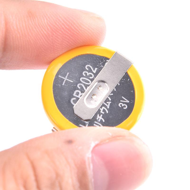 5 Stück/Los Cr2032 Lötösen Lötfuß Löten Schweißen Batterie Knopfzellen 210mAh