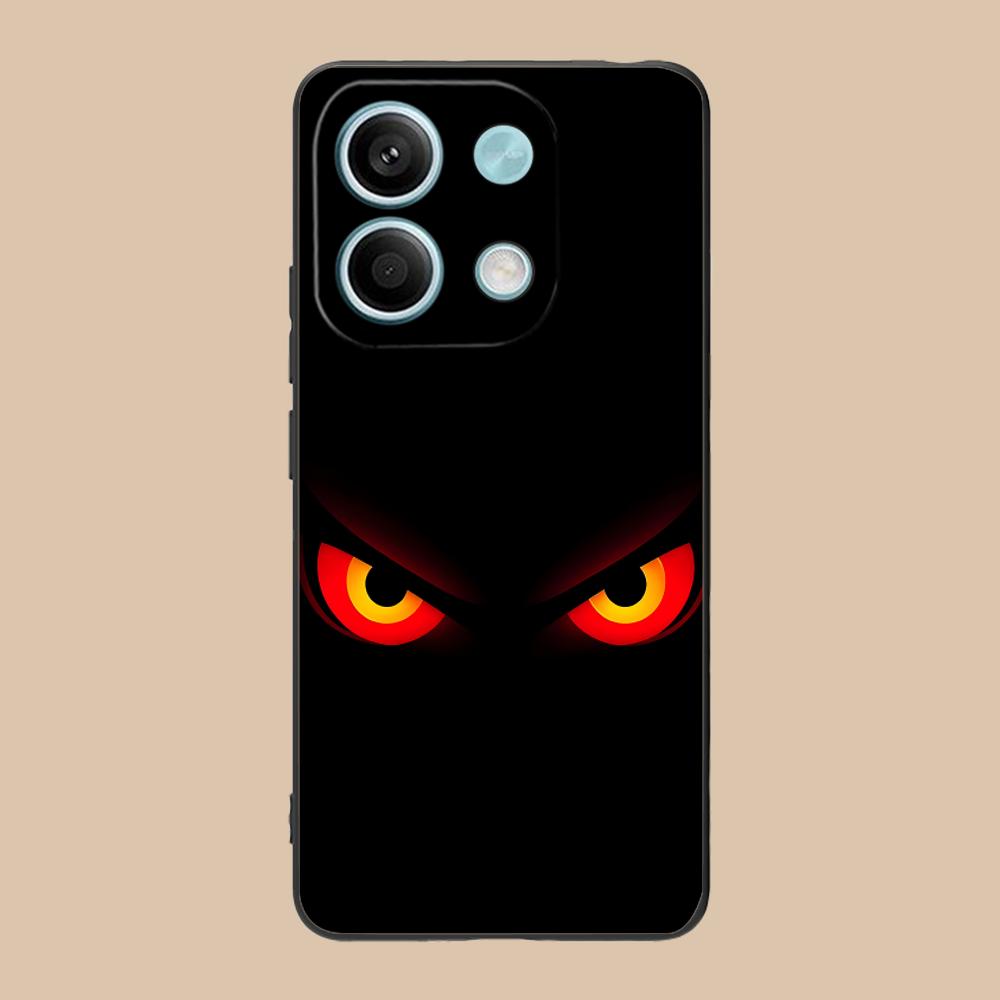 Anime Eyes Phone Case for POCO F8 F7 F6 F5 F4 F3 F2 Pro GT C75 C71 C65 C61 C40 Pro Ultra Soft TPU Shockproof Cover