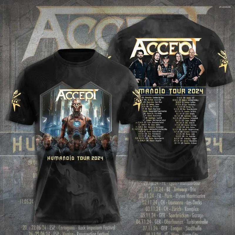 Accept Humandio Unisex 3 Shirt All size Unisex T-Shirt XXL