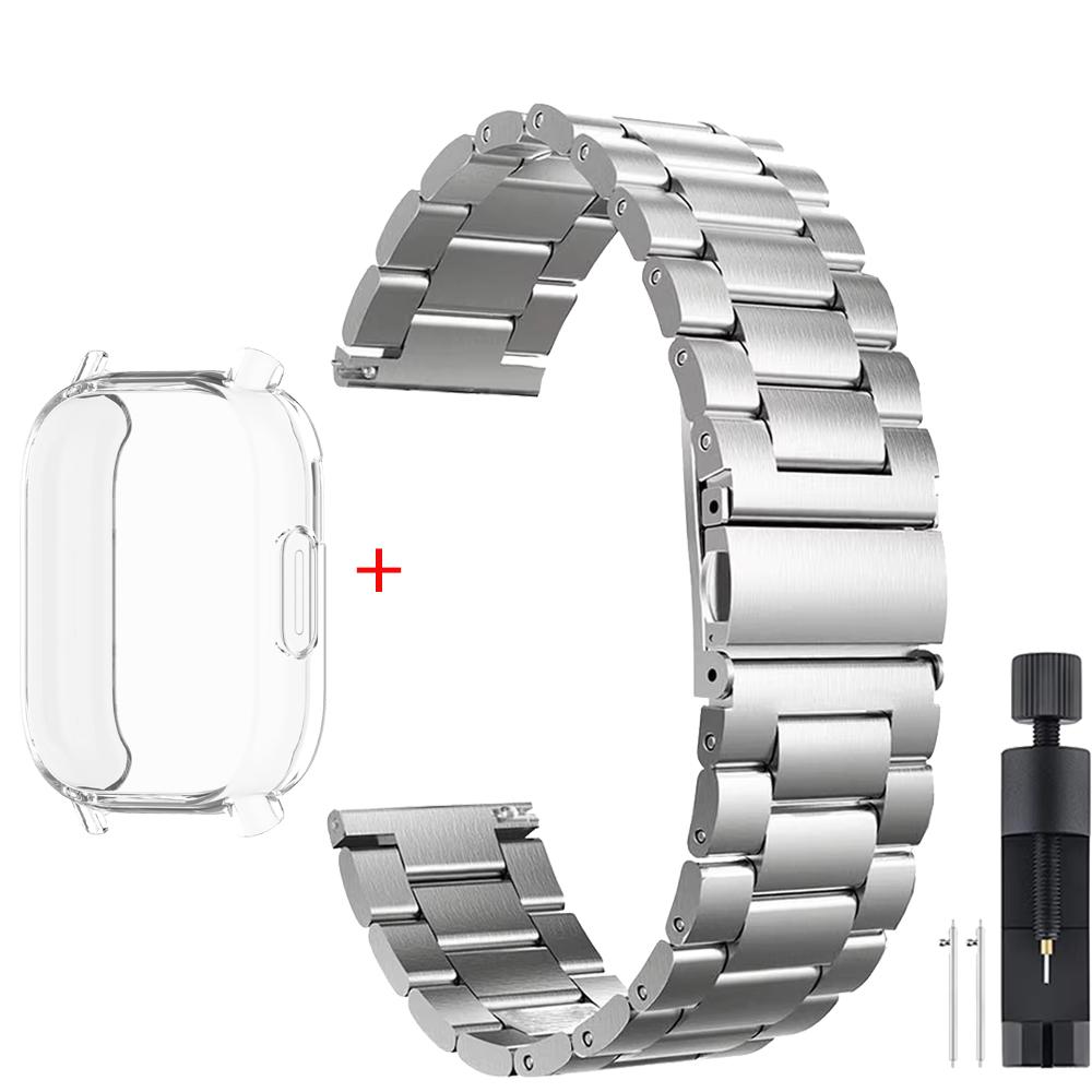 

Case+Luxury Metal Strap For Redmi Watch 5 Active TPU Soft Case For Xiaomi Redmi Watch 5 Lite Stainless Steel Watchband Correa Redmi Watch 5 Lite