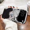 Jujutsu Kaisen Satoru Gojo Comics Luxury Ripple Shockproof Phone Case For IPhone 17 Air 16 15 14 13 12 11 Pro Max Plus Pro