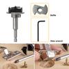 Adjustable Depth Woodworking Hexagonal Shank 35Mm Carbide Flat Wing Drill Adjustable Hinge