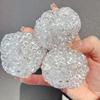 Palline Squishy Croccanti con Perline di Ghiaccio Giocattolo Antistress per Adulti Super Morbide Giocattoli Sensoriali Fidget Palline da Spremere per ADHD Autismo Concentrazione