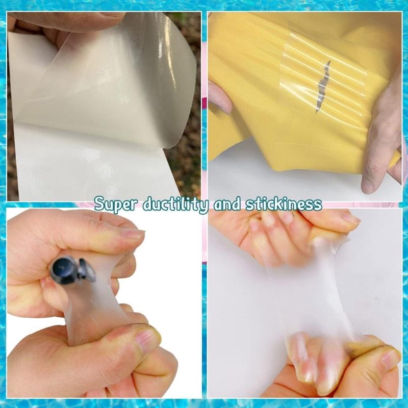 Self-Adhesive Repair Patches TPU Pool Patches Inflatable Pool Patches for Pool
