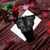 Transparent Underwear for Women Bow Panties Mesh Lace Briefs Lingerie Lace Thong  Girl