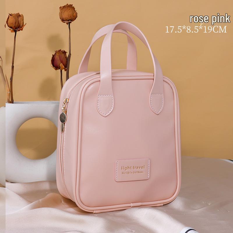 Trousse à Cosmétiques de Luxe Grande Capacité – Élégante Trousse de Toilette de Voyage