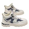 Spring & Autumn 2024 Men's Casual All-Match High-Top Sports Shoes and Thick-Soled Snow Boots