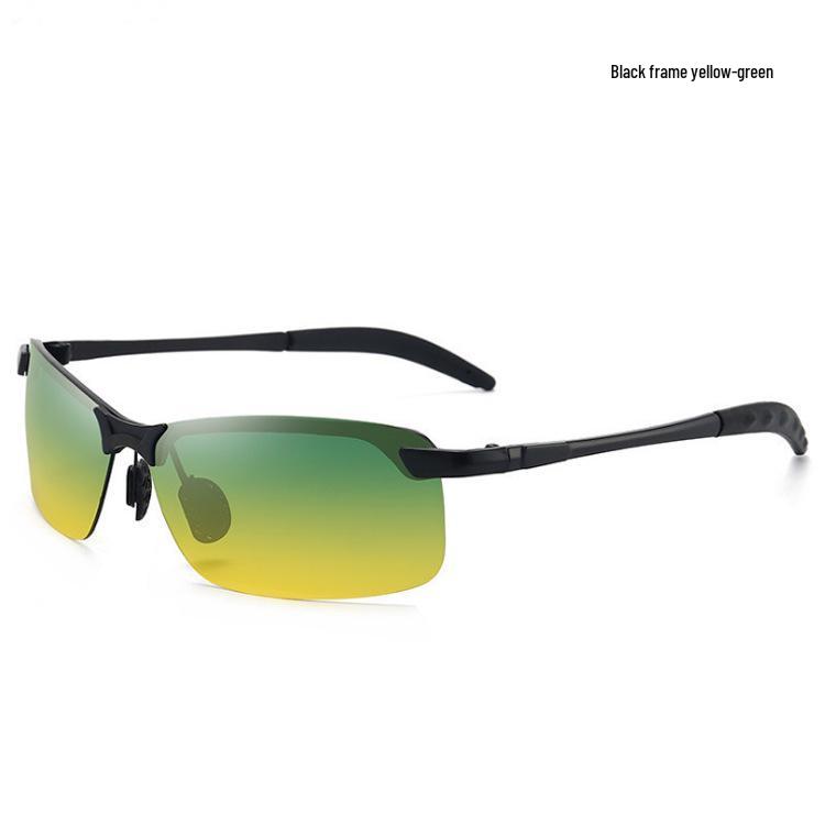 Men's 3043 Smart Color-Changing Polarized Sunglasses for Day & Night Cycling, Outdoor UV Protection