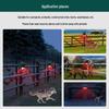 Solar-Powered Infrared Alarm: Motion-Activated Light & Sound Anti-Theft & Animal Repellent