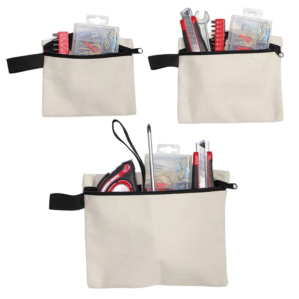 600D Oxford Stoff Handwerkzeugtasche Wasserdichter Reißverschluss Beschläge Schrauben Nägel Bohrer Aufbewahrungs-Werkzeugkasten Reise-Organisator-Tasche