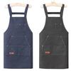 Men'S And Women'S H Type Belt Apron Not Easy To Fade Kitchen Belt Pocket Anti-Fouling Apron Wholesale