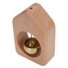 Shopkeeper Bell Soft Pleasant Sound Wood Brass Simple Beautiful Door Opening Bell for Home Store