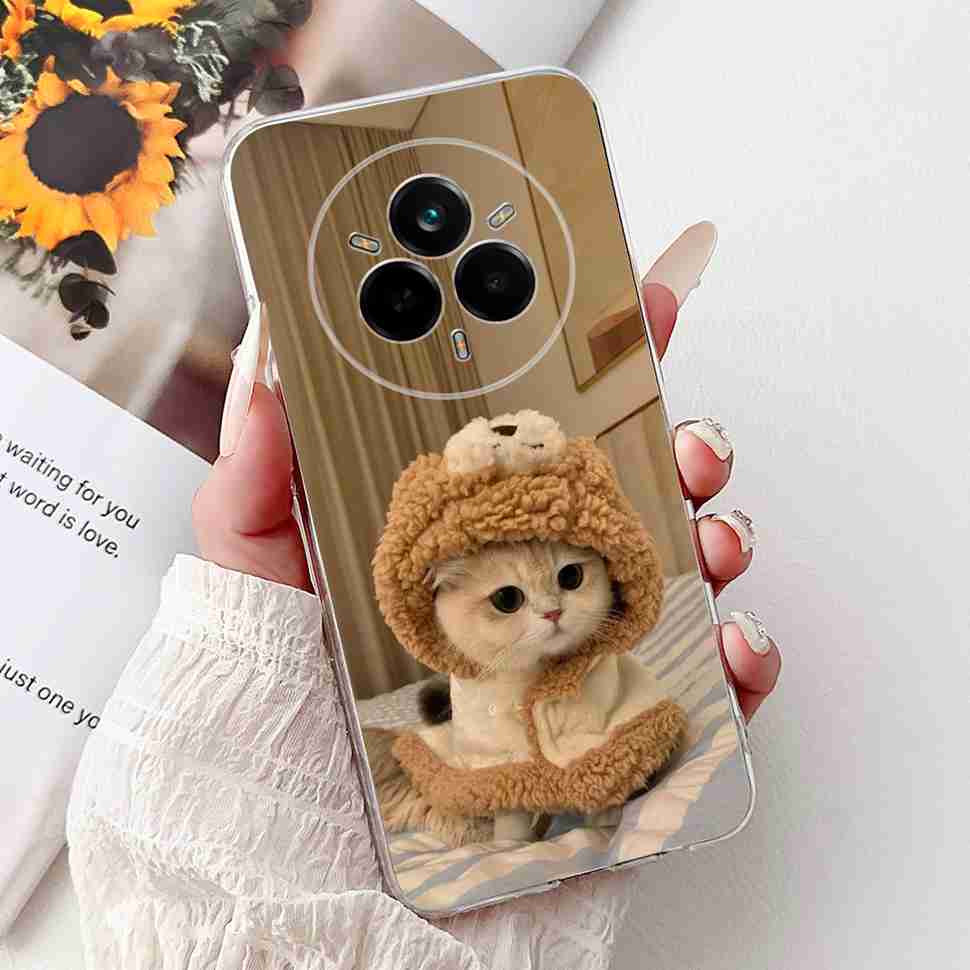 For Realme 14 Pro 5G RMX5056 Case New Fashion Style TPU Soft Silicone Cover For Realme 14Pro+ 14Pro Plus 5G RMX5051 Bumper Shell