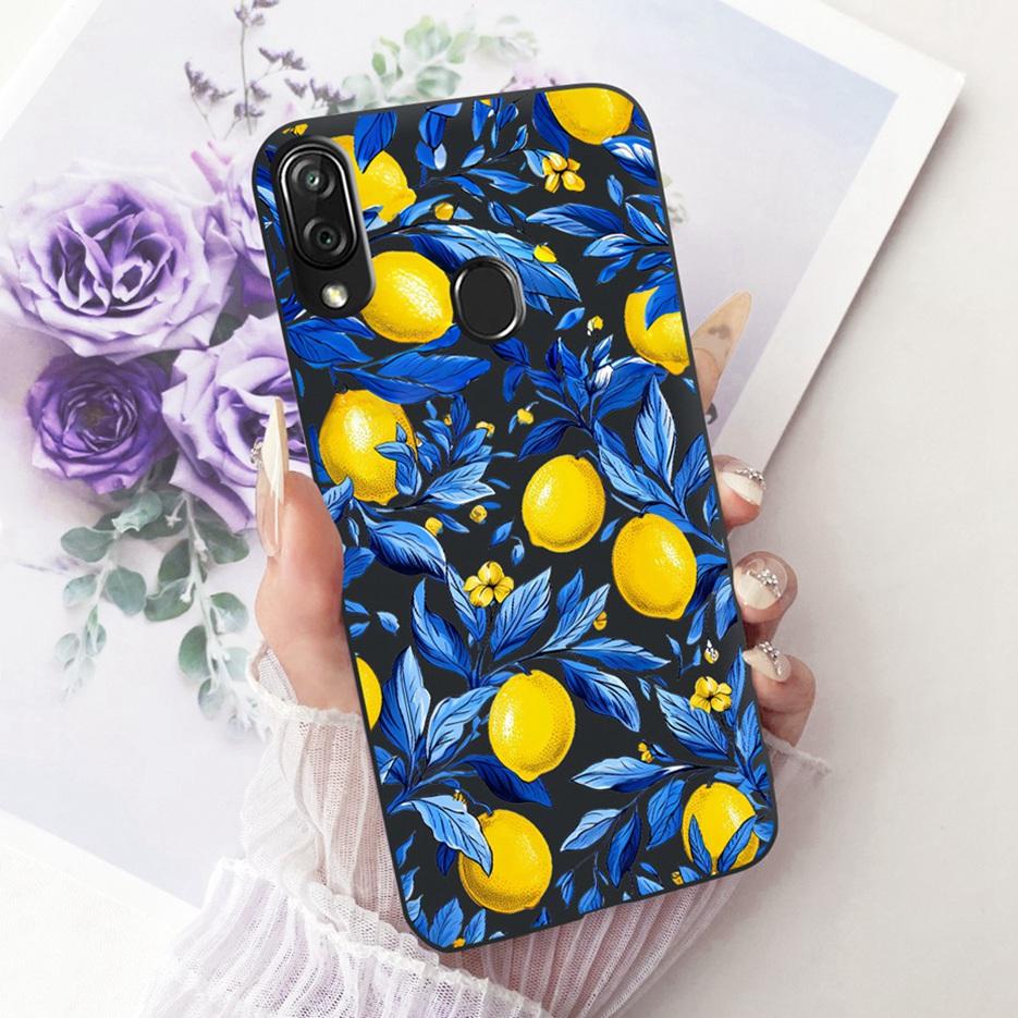 For ZTE Blade V10 Vita Case Luxury Flowers Butterfly Painted Cover Soft TPU Phone Case For ZTE Blade V10 2019 V10Vita Funda Bags
