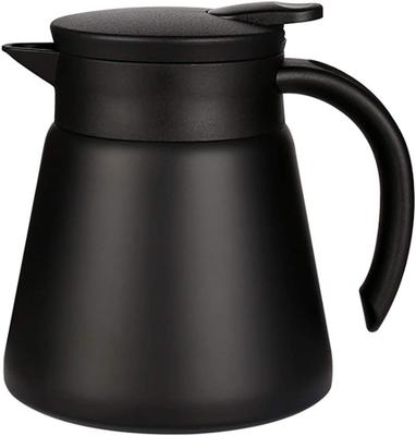 Thermoskanne aus Edelstahl/doppelwandige, vakuumisolierte Kaffeekanne mit Heiß- und Kalthaltefunktion, Kaffeekanne, Teekanne für Tee