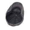 Big Head Circumference Newsboy Cap Men's Beret Vintage Octagonal Newsboy Cap