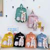 Adorable Cartoon Bear Rabbit Kids Backpack Ideal For Preschool Boys Girls Ages 3-6 Breathable And Durable Nylon