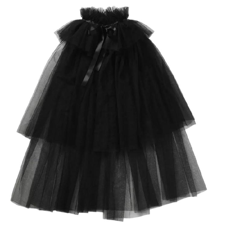 

Black Shawl Capes Wrap Carnivals Costumes for Masquerades Evening Costume Stage Shows Wedding Costume чорний