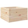 Plant Pot 40x40x23 cm Solid Pine Wood