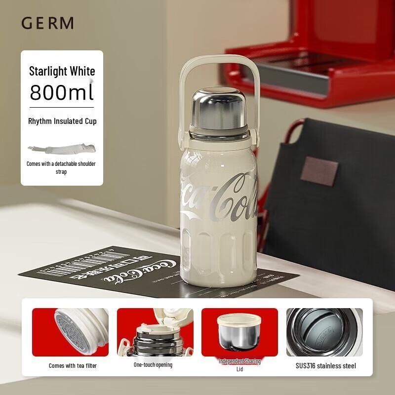 Germ Dynamic Insulated Stainless Steel Sports Bottle