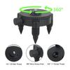 1/4Inch Interface Level Fine Adjustment Base Bracket 360 Degree Rotation Base Tripod Bracket For Indoor Outdoor Use
